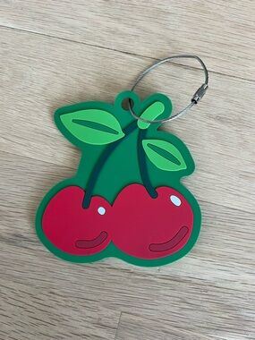 Cherry Luggage Tag 🍒 Travel Bag Tag